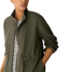 Eileen Fisher Women's Zip-Up Jacket, Regular and Plus