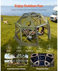 Cozito Pop Up Gazebo Screen Tent