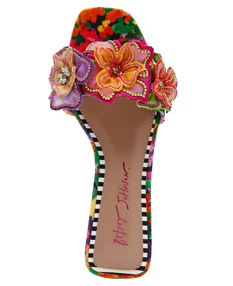 Betsey Johnson Women's Scotty Slip-On Sandals