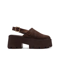 Forever & Always Shoes Women's Caldris Leather Platform Sandal