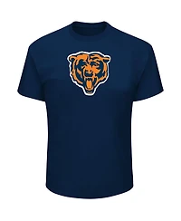 Fanatics Men's Caleb Williams Navy Chicago Bears Big Tall Player Name Number T-Shirt