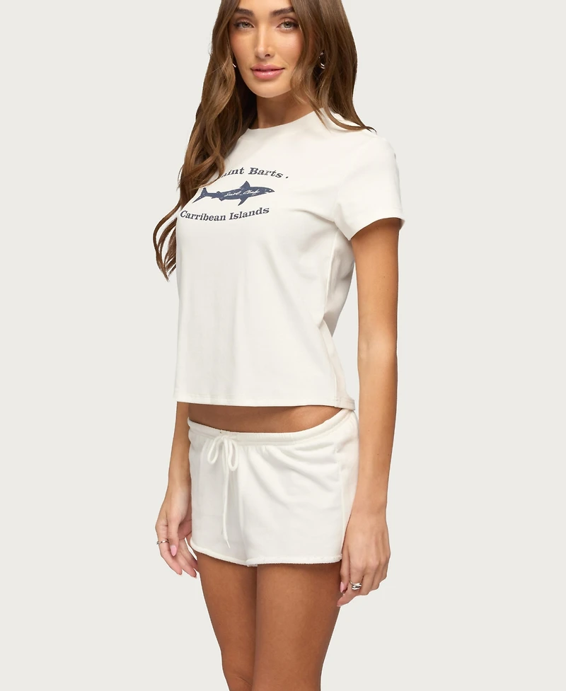Edikted Women's Surf Club T Shirt