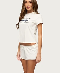 Edikted Women's Surf Club T Shirt