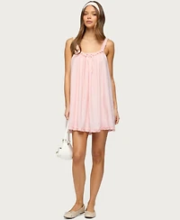 Edikted Women's Christena Ruffle Mini Dress