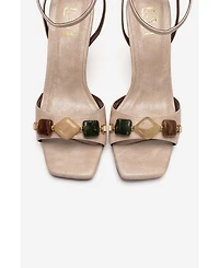 Prologue Shoes Women's Franca Block Heel Sandal