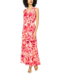 Sam & Jess Women's Sleeveless Surplice Neck Maxi Dress