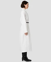 French Connection Women's Cambria Cotton Collared Long-Sleeve Dress