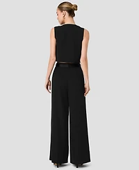 French Connection Women's Harry Suiting Sleeveless Button-Front Top