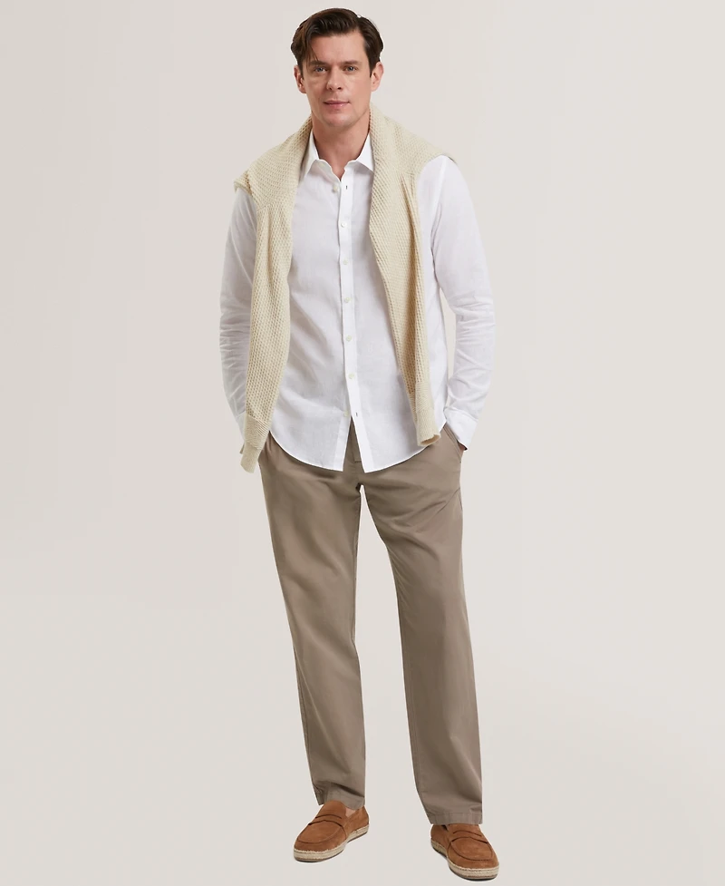 Ted Baker Men's Prynn Long-Sleeve Solid Shirt