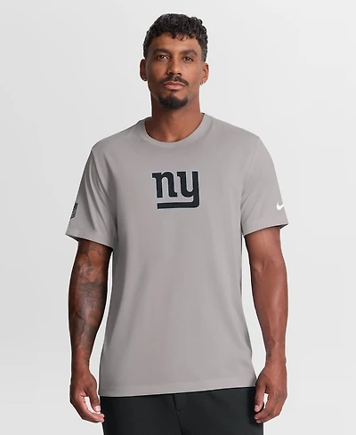 Nike Men's Gray New York Giants Sideline Lead The Charge Legend Dri-fit T-Shirt