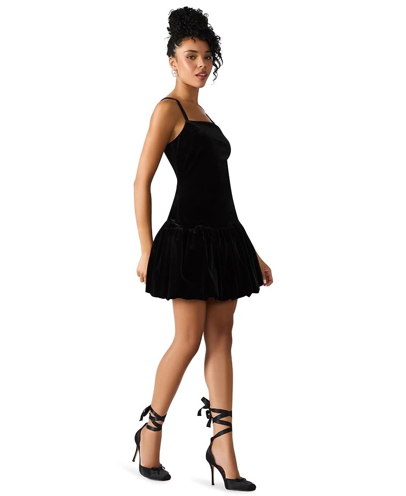 Steve Madden Women's Giovanna Bubble Sleeveless Mini Dress