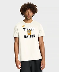 Nike Men's Cream Pittsburgh Pirates Cooperstown Collection ‘70s Inspired T-Shirt