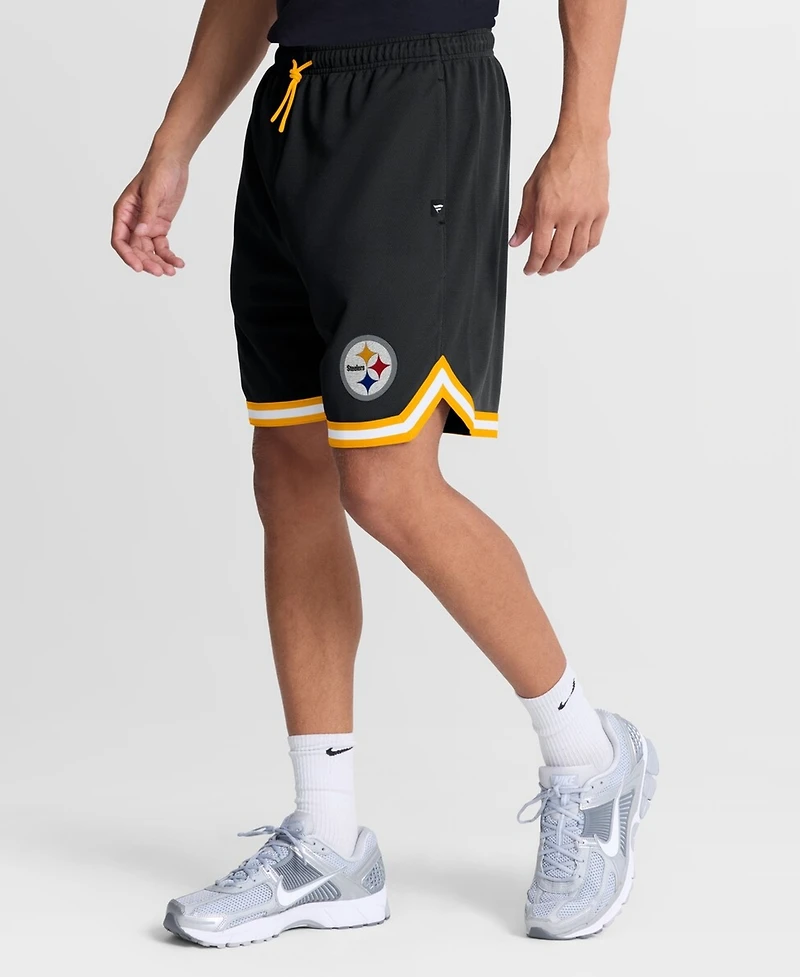 Fanatics Men's Black Pittsburgh Steelers Fearless Drive Shorts