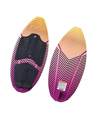Hikeen 45 Inch Wakesurf Board Wake Surfing Board with Eps Foam Core and Eva Non Slip Pad Uv Resistant Wakesurfing Boards for Youth Up to 110 lbs
