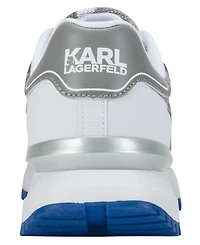 Karl Lagerfeld Men's Calixte Camo Lace-Up Runner Sneakers