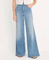 Good American Women's Waist Palazzo Jeans