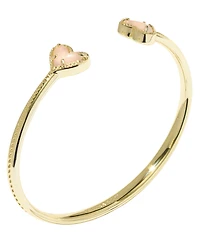 Kendra Scott Framed Ari Dichroic Glass Heart Cuff Bracelet