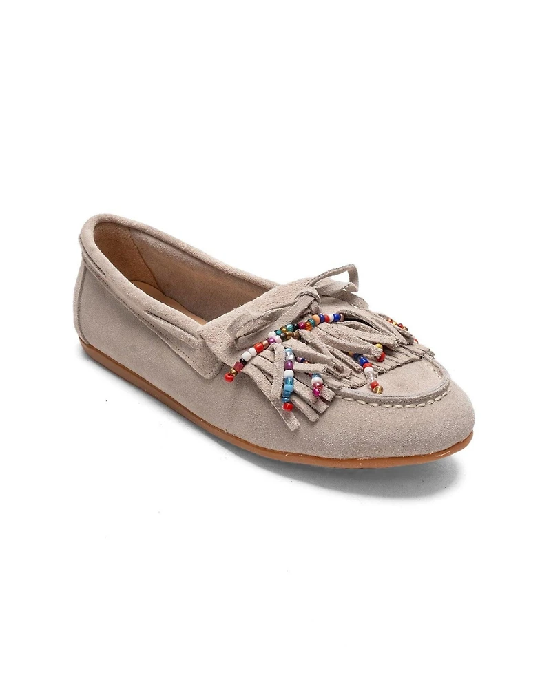 Forever & Always Shoes Women's Evelyn Leather Loafer