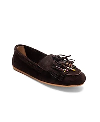 Forever & Always Shoes Women's Evelyn Leather Loafer