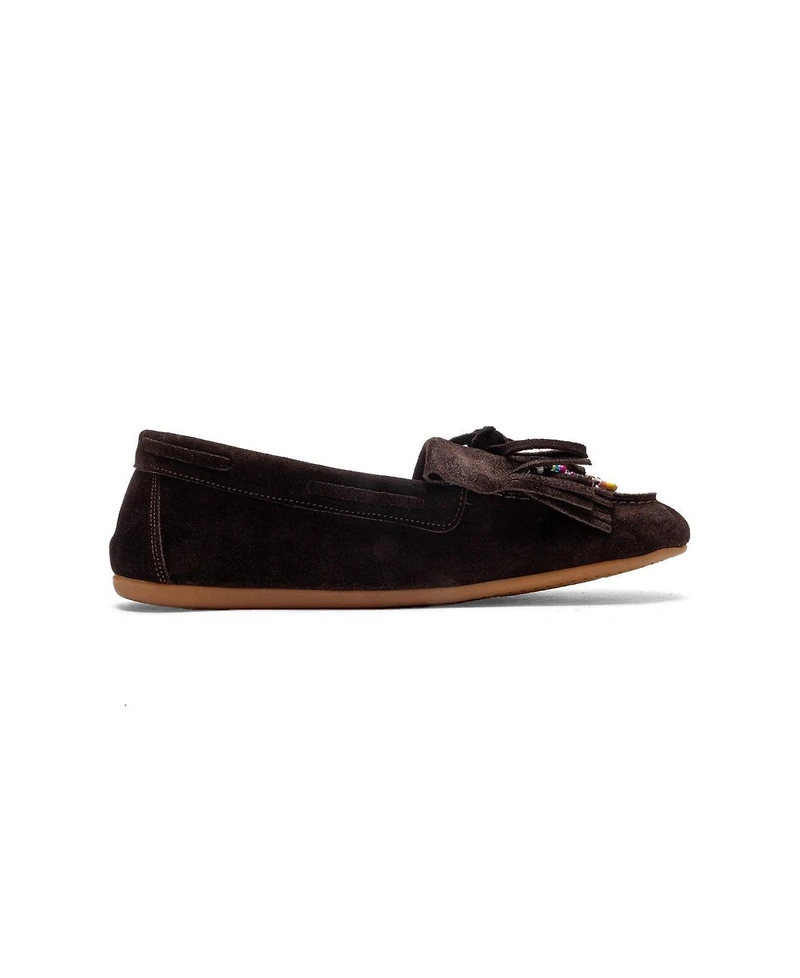 Forever & Always Shoes Women's Evelyn Leather Loafer