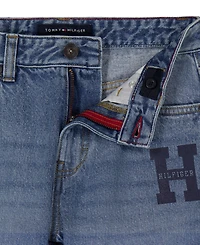 Tommy Hilfiger Boys' 8-20 Straight-Leg Logo Jeans