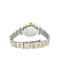 Porsamo Bleu Women's Emma Stainless Steel Two Tone and Mop Dial Watch 1142DEMS