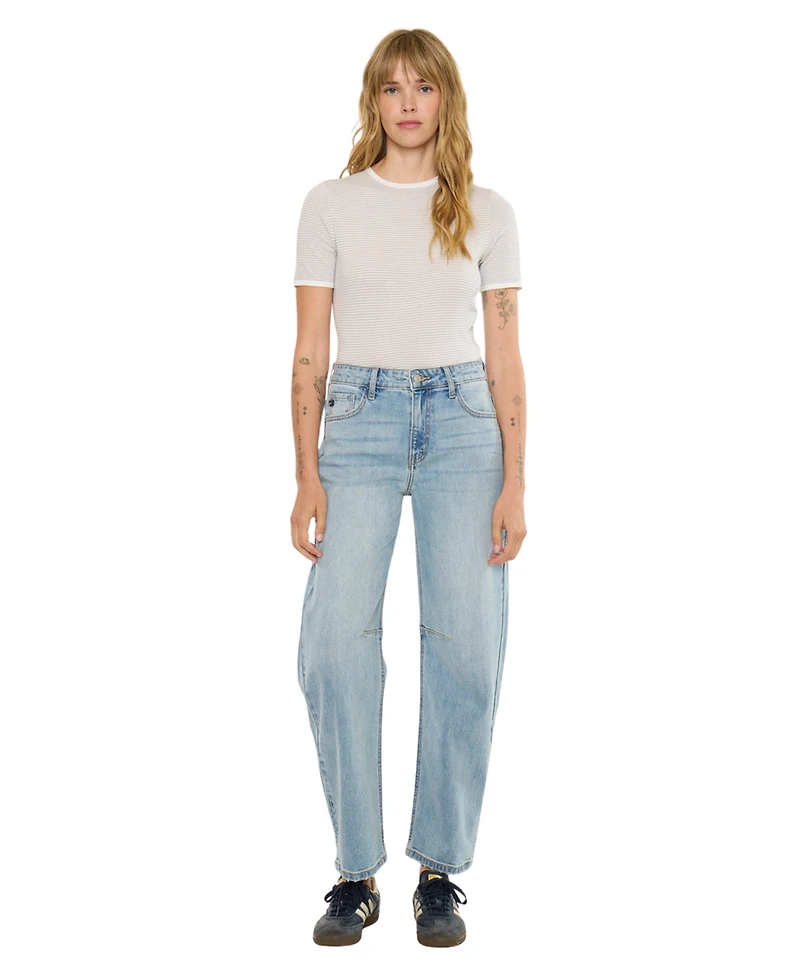 KanCan Women's Isla High Rise Horseshoe Jeans