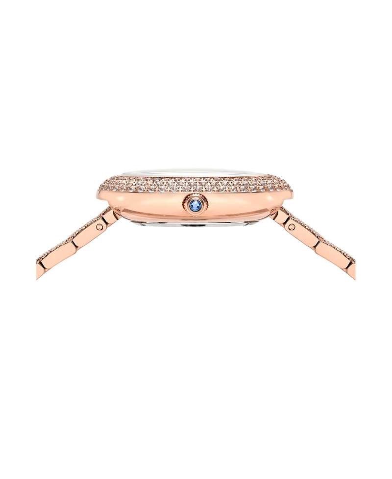 Porsamo Bleu Women's Topaz Angelica Stainless Steel Bracelet Watch 1342CANS