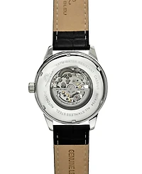 Porsamo Bleu Men's Cassius Automatic Genuine Leather Band Watch 801ACAL