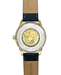 Porsamo Bleu Men's Cassius Automatic Genuine Leather Band Watch 802BCAL