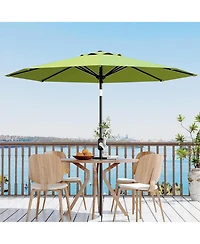 gaomon 10 Ft Outdoor Table Patio Umbrella, Waterproof Uv Protection for Garden, Backyard, Poolside