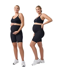 Ingrid + Isabel Maternity Contour Bike Short Bundle 2-Pack
