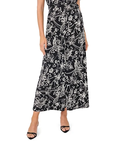 Sam & Jess Women's Wide-Leg Pull-On Pants