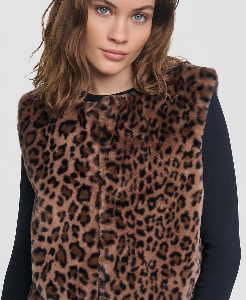 Dkny Jeans Women's Crewneck Sleeveless Vest