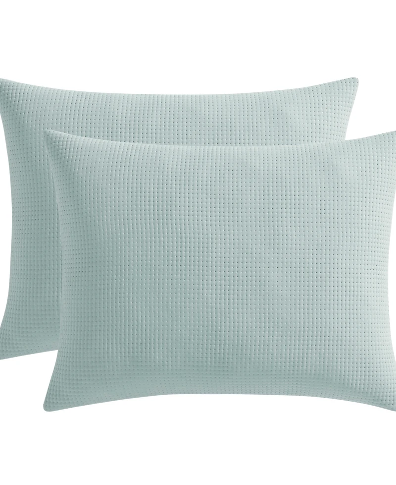 Salt Life Stillwater Solid 3-Piece Quilt Set, Full/Queen