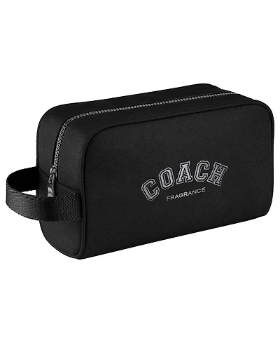 Free toiletry pouch with a $116 Coach men's fragrance purchase