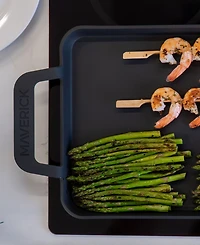 Maverick Carbon Steel 22-Inch Preseasoned Griddle