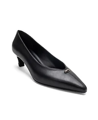 Prologue Shoes Versay Pointed Toe Kitten Heel Pump