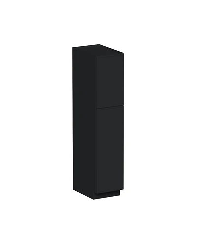 Boyel Living 84 Inch Hight Pantry Cabinet 2 Doors 4 Shelves, Ready to Assemble Kitchen Cabinet with Solid Wood Frame, Soft-Close Slides and Hinges