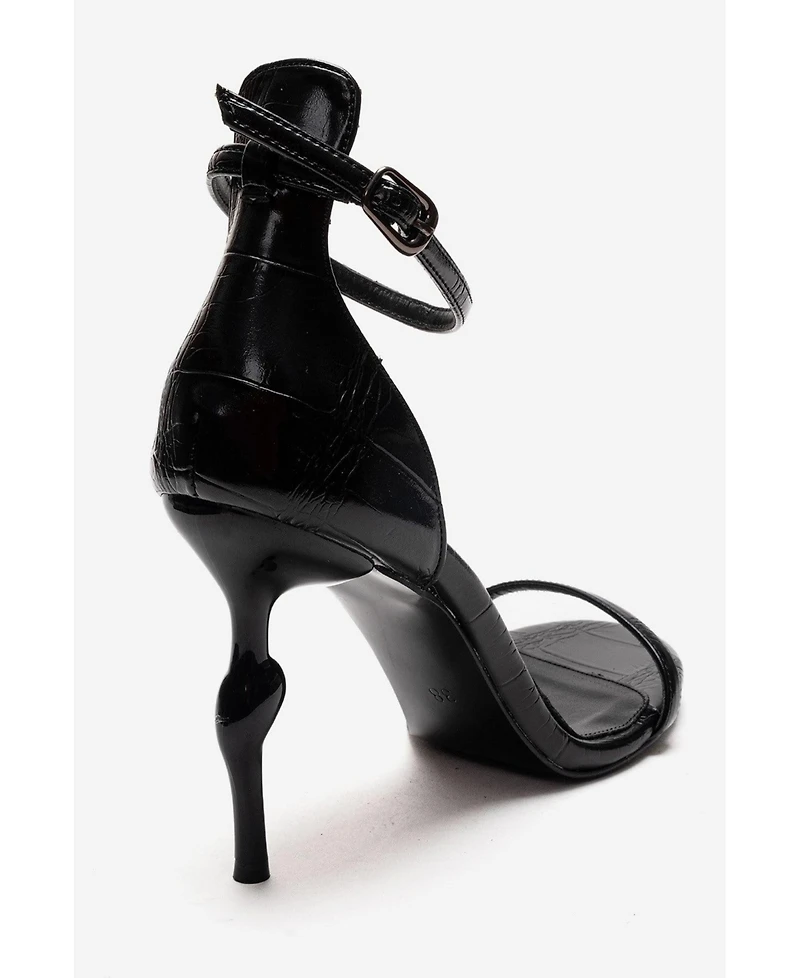Prologue Shoes Women's Yelena Ankle Strap Stiletto Pump