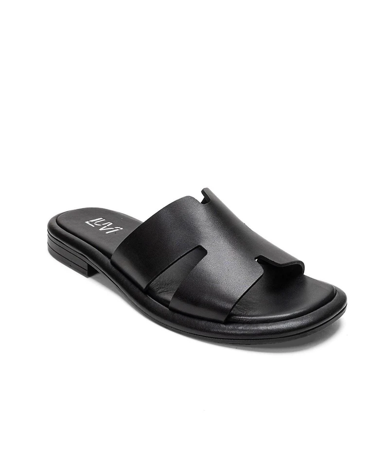 Forever & Always Women's Shoes Brio Leather Slide