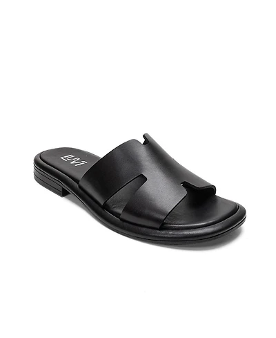 Forever & Always Women's Shoes Brio Leather Slide