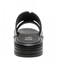 Forever & Always Women's Shoes Brio Leather Slide