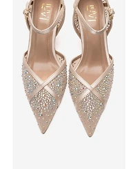 Prologue Shoes women's Rachel Embellished Stiletto Pump