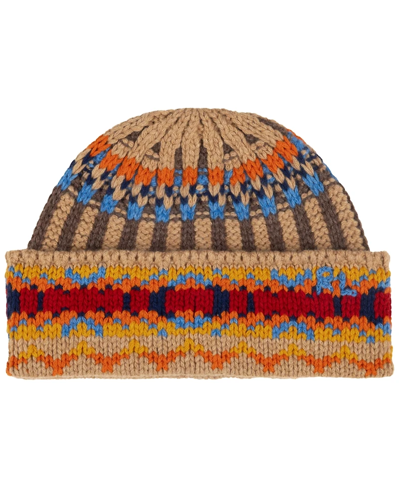 Polo Ralph Lauren Men's Geo Rib Beanie Hat