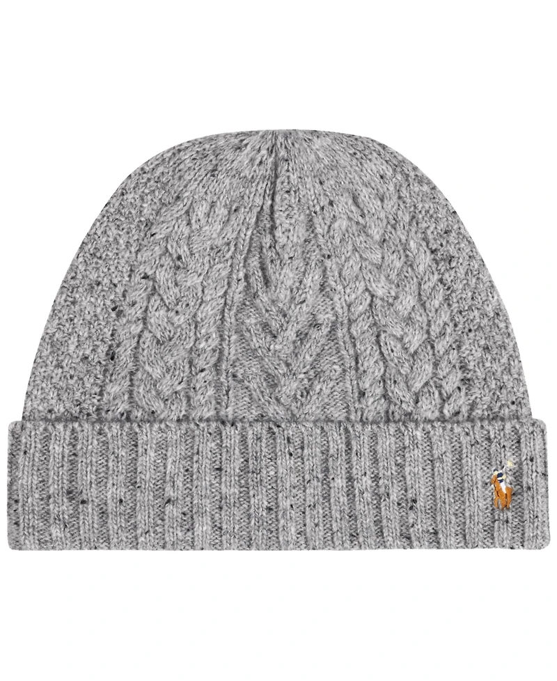 Polo Ralph Lauren Men's Aran Tweed Beanie Hat