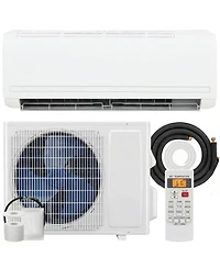 Homcom 12000 Btu Mini Split Air Conditioner, 22 SEER2 115V Ductless Ac Unit