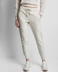 Dkny Sport Women's Varsity Logo Jogger Pants