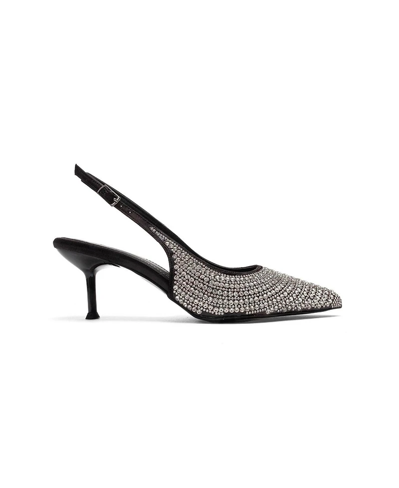 Prologue Shoes women's Yasmina Embellished Stiletto Pump