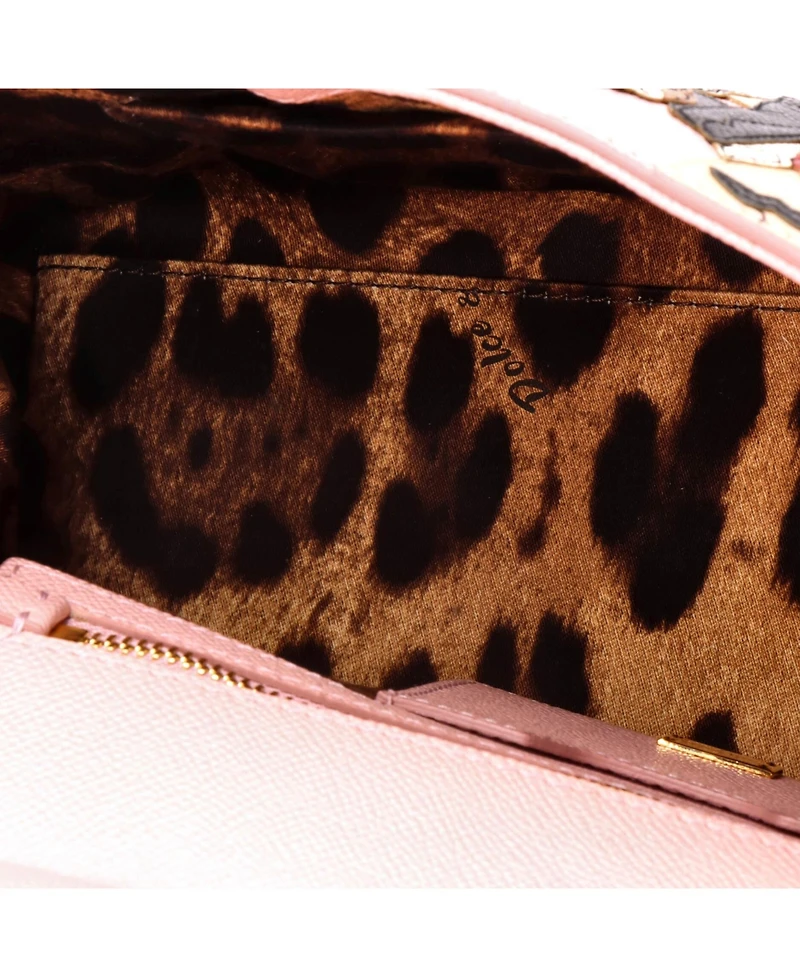 Pre-Owned Dolce & Gabbana Medium Family Miss Sicily Bag Patchwork Leather